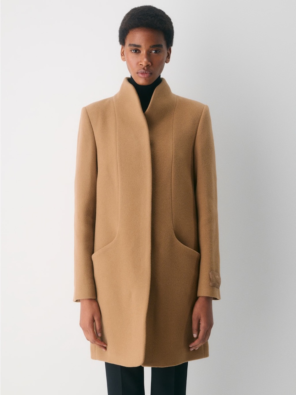 Wilfred Wool Cocoon Coat